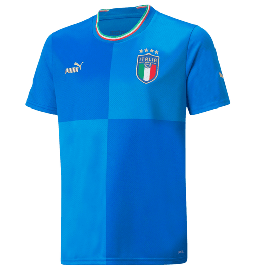 Puma Italy FIGC 2022 Youth Home Jersey