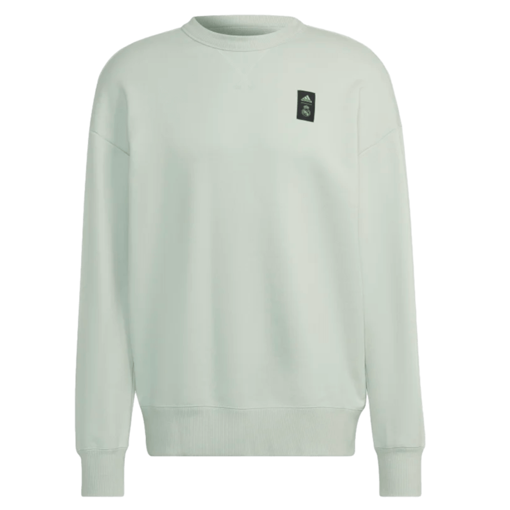 Adidas Real Madrid Lifestyler Crew Sweatshirt