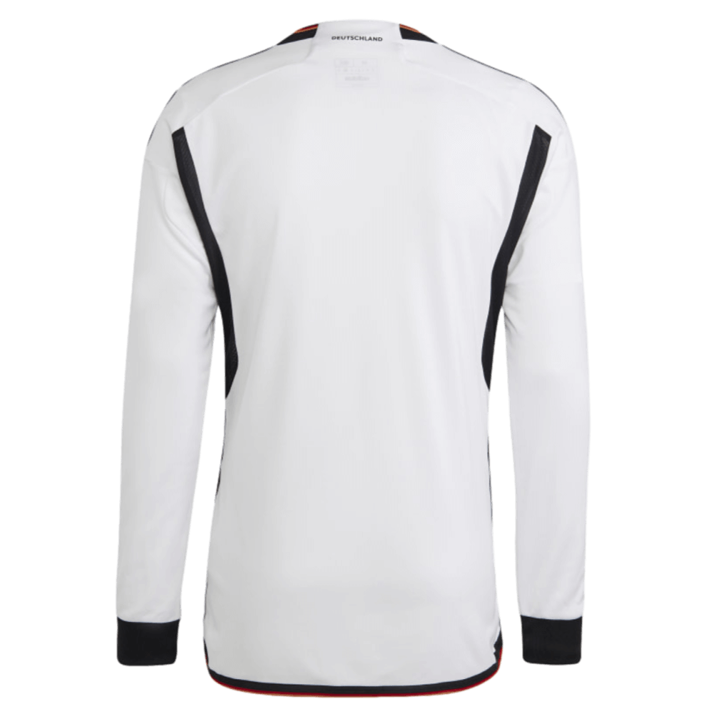 Adidas Germany 2022 Home Long Sleeve Jersey