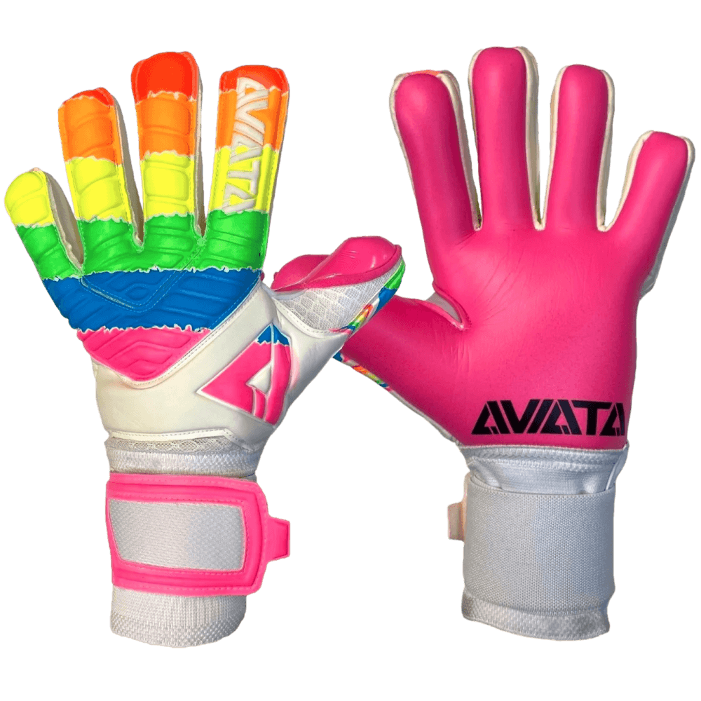 Aviata Halcyon Pure Grip Rainbow Limited Edition Goalkeeper Gloves