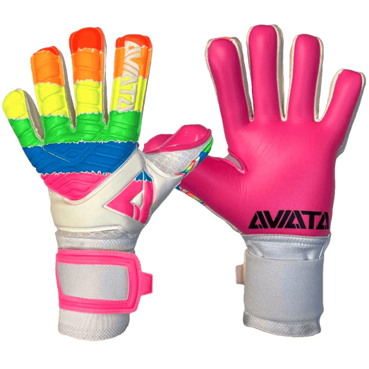 Aviata Halcyon Pure Grip Rainbow Limited Edition Goalkeeper Gloves