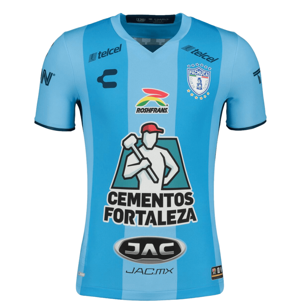 Charly Men's Pachuca 22/23 Primera Division Away Soccer Jersey - Blue