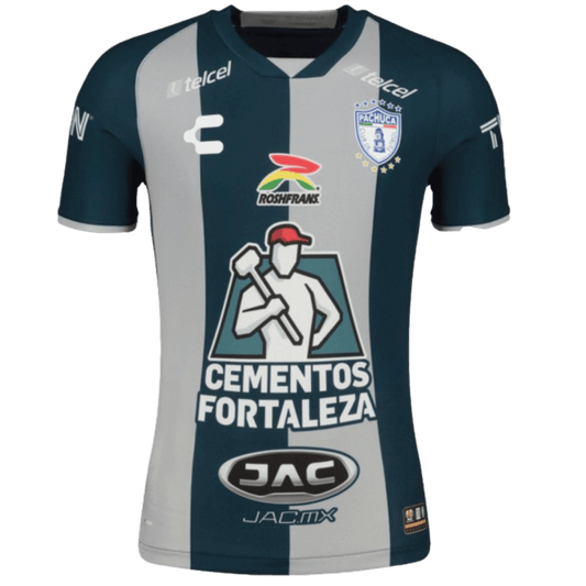 Charly Men's Pachuca 22/23 Primera Division Home Jersey - Grey