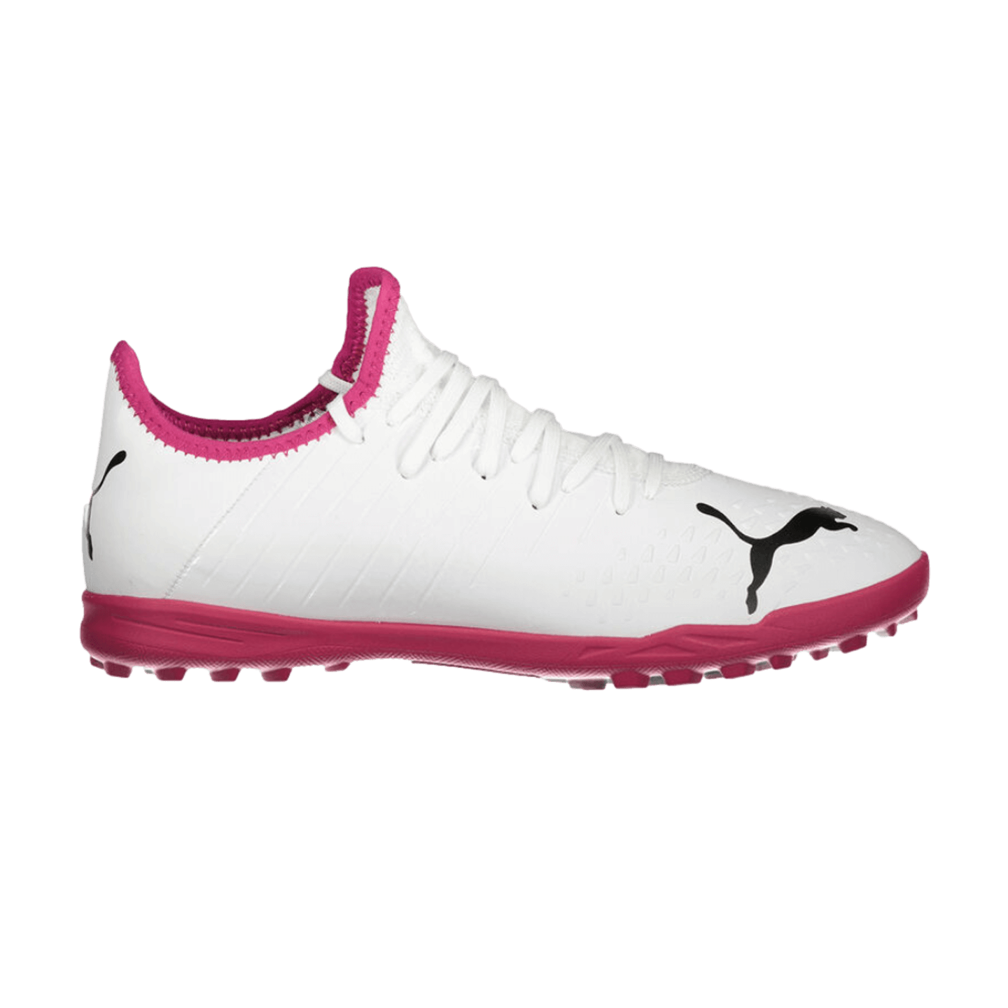 Puma Future Z 4.3 Turf Soccer Shoes - White / Pink