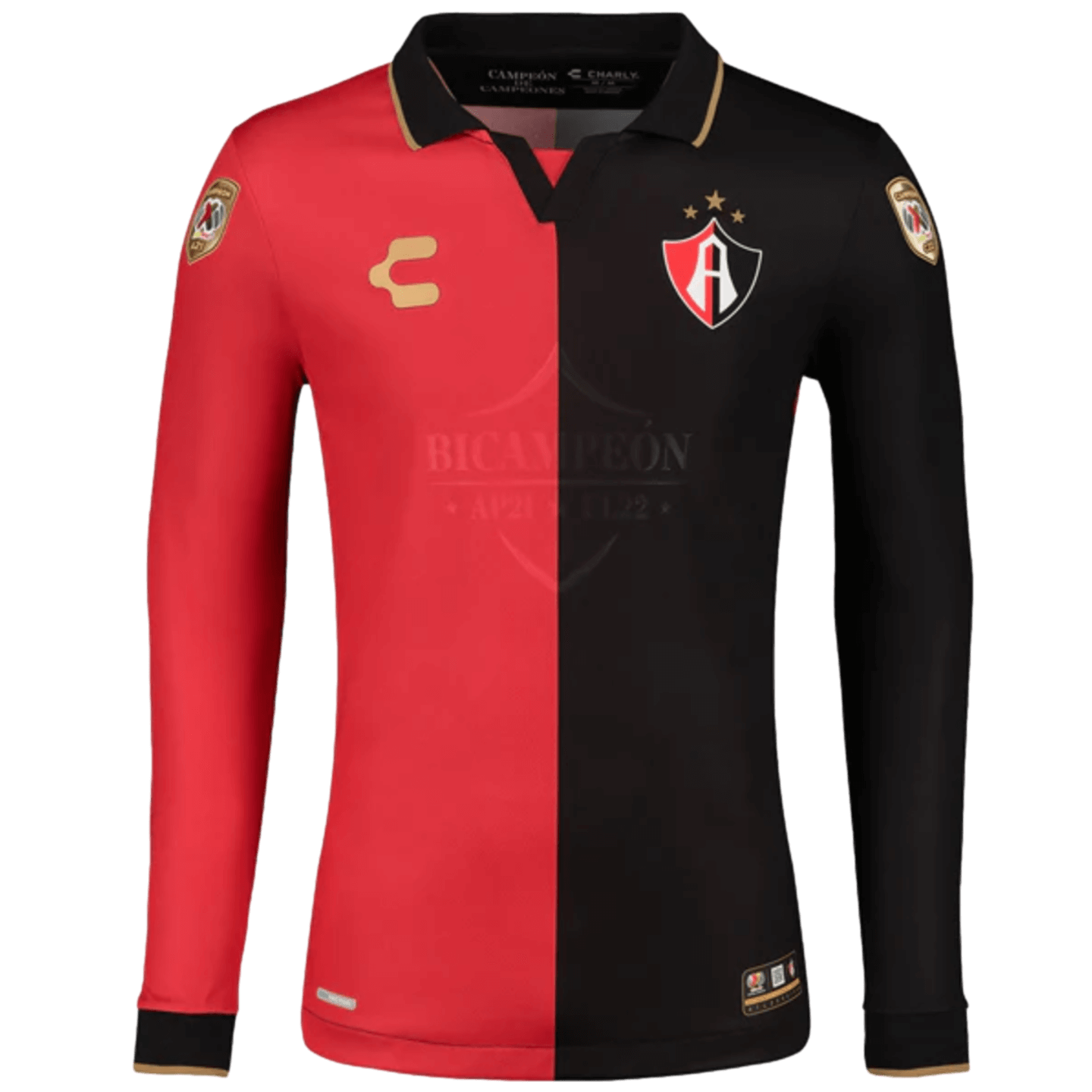 Charly Atlas 22/23 Bi-Campeon Long Sleeve Jersey