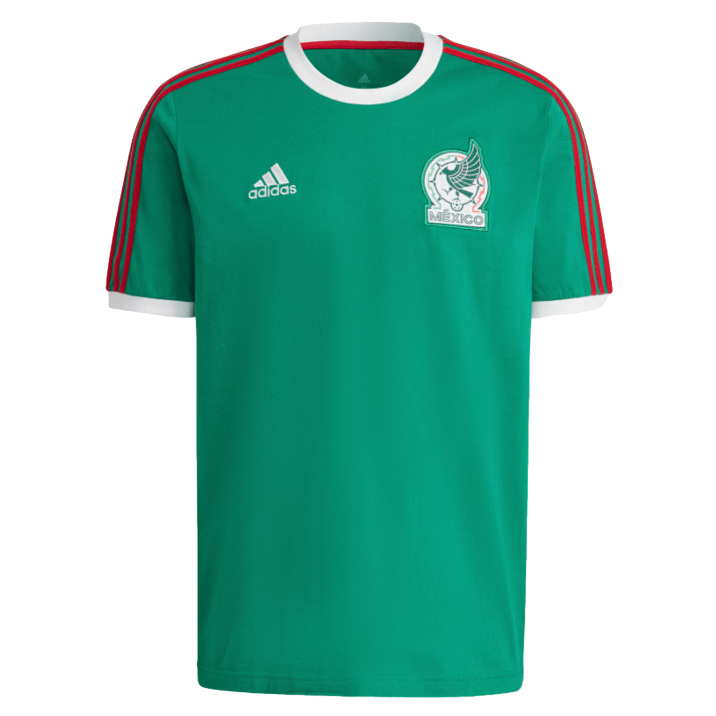 Adidas Mexico DNA 3 Stripe Tee