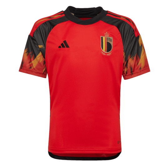 Adidas Belgium 2022 Youth Home Jersey