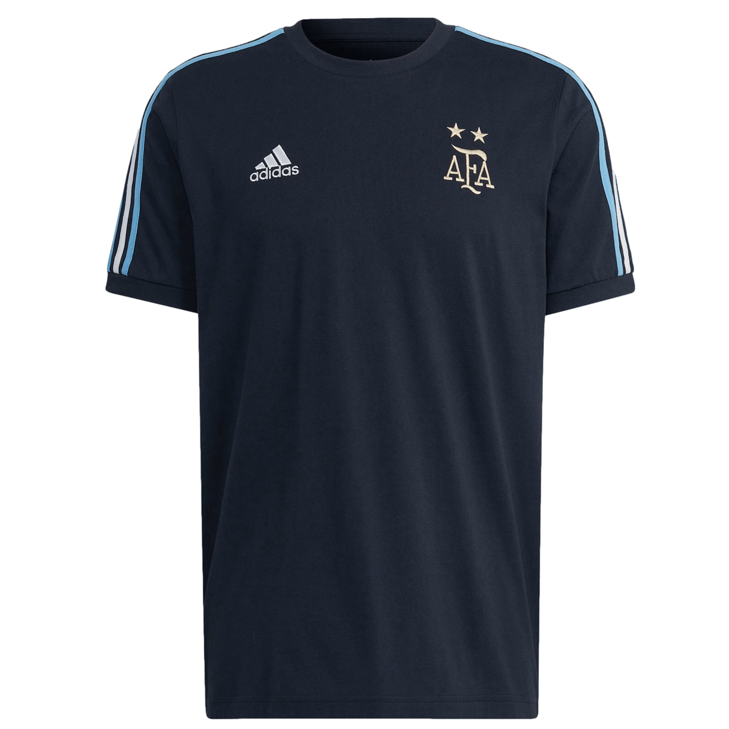 Camiseta Adidas Argentina DNA con 3 rayas