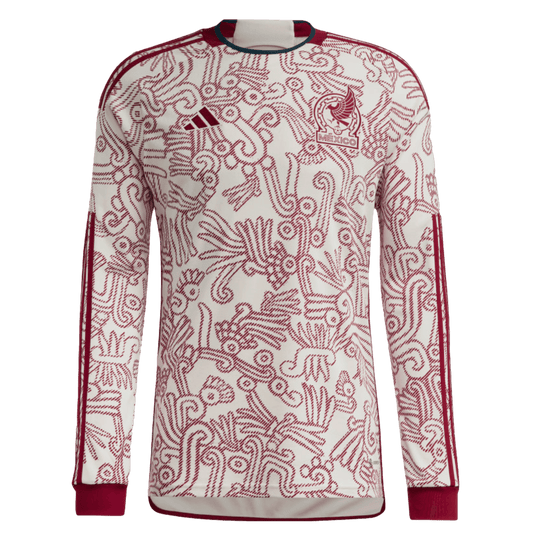 Adidas Men's Mexico 2022 World Cup Away Long Sleeve Jersey