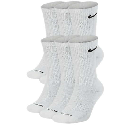 Nike Everyday Plus Cushioned Crew Dri-fit Socks (6 pack)