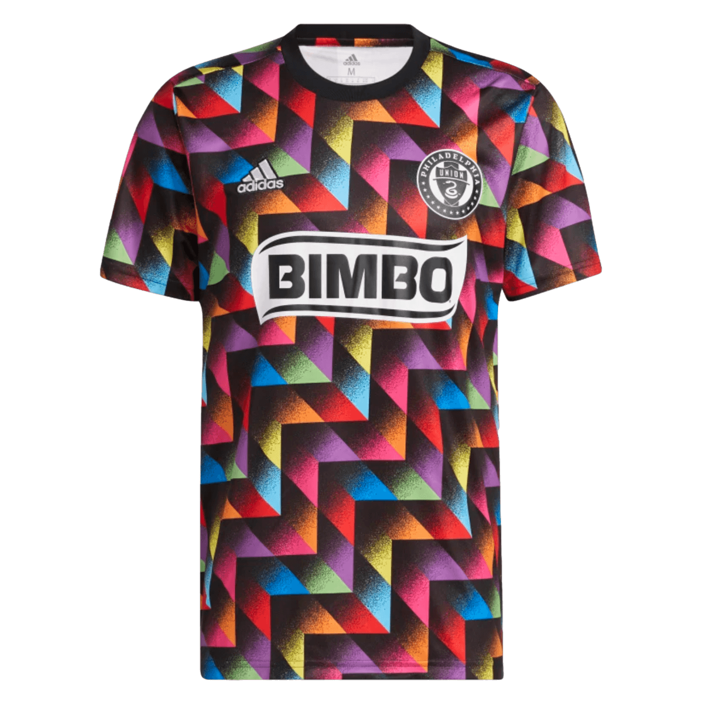 Camiseta prepartido adidas Philadelphia Union LGBT Pride