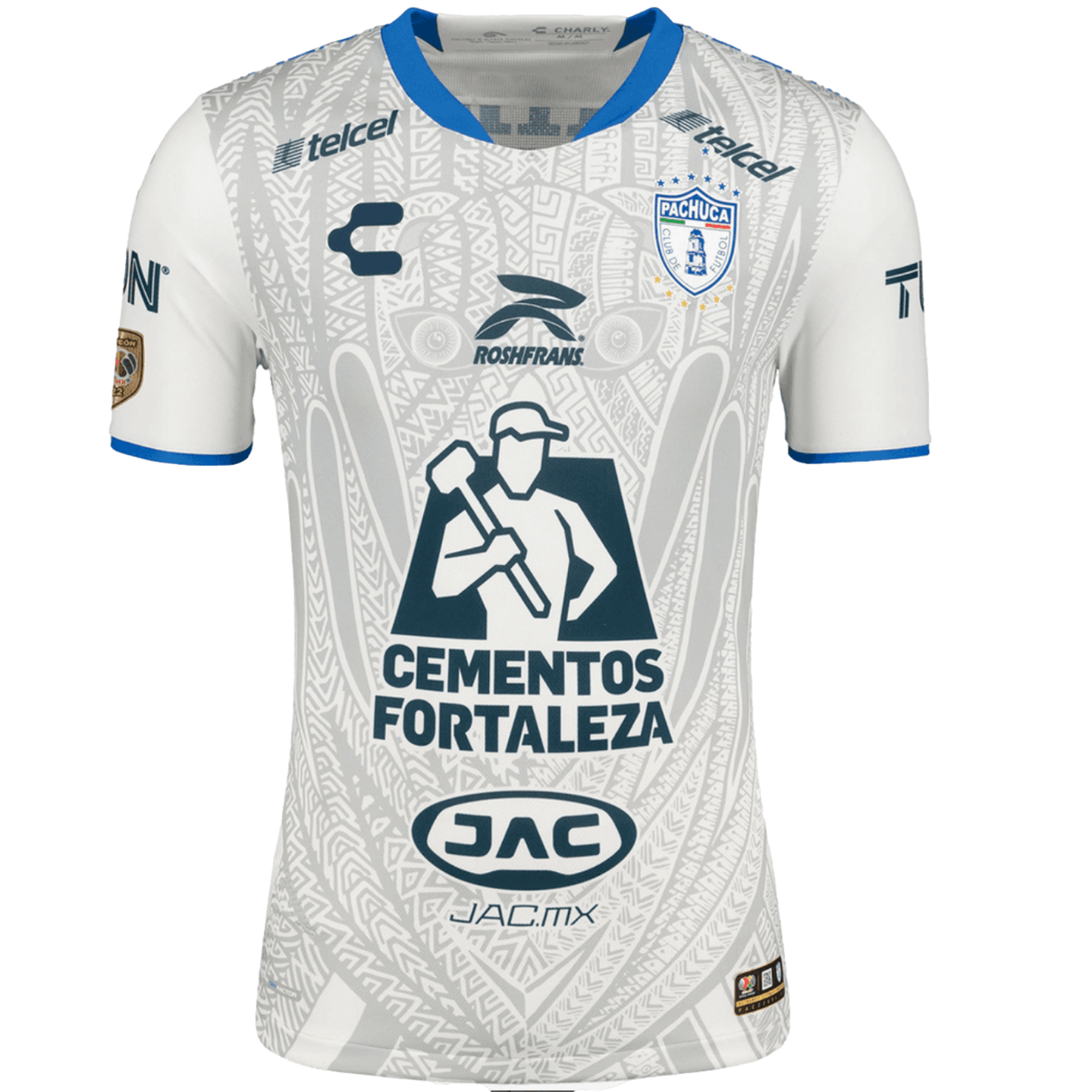 Charly Men's Pachuca 22/23 Special Edition Third Jersey - White