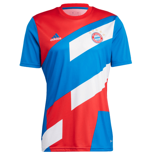 Adidas Men's Bayern Munich Pre-Match Soccer Jersey - Red