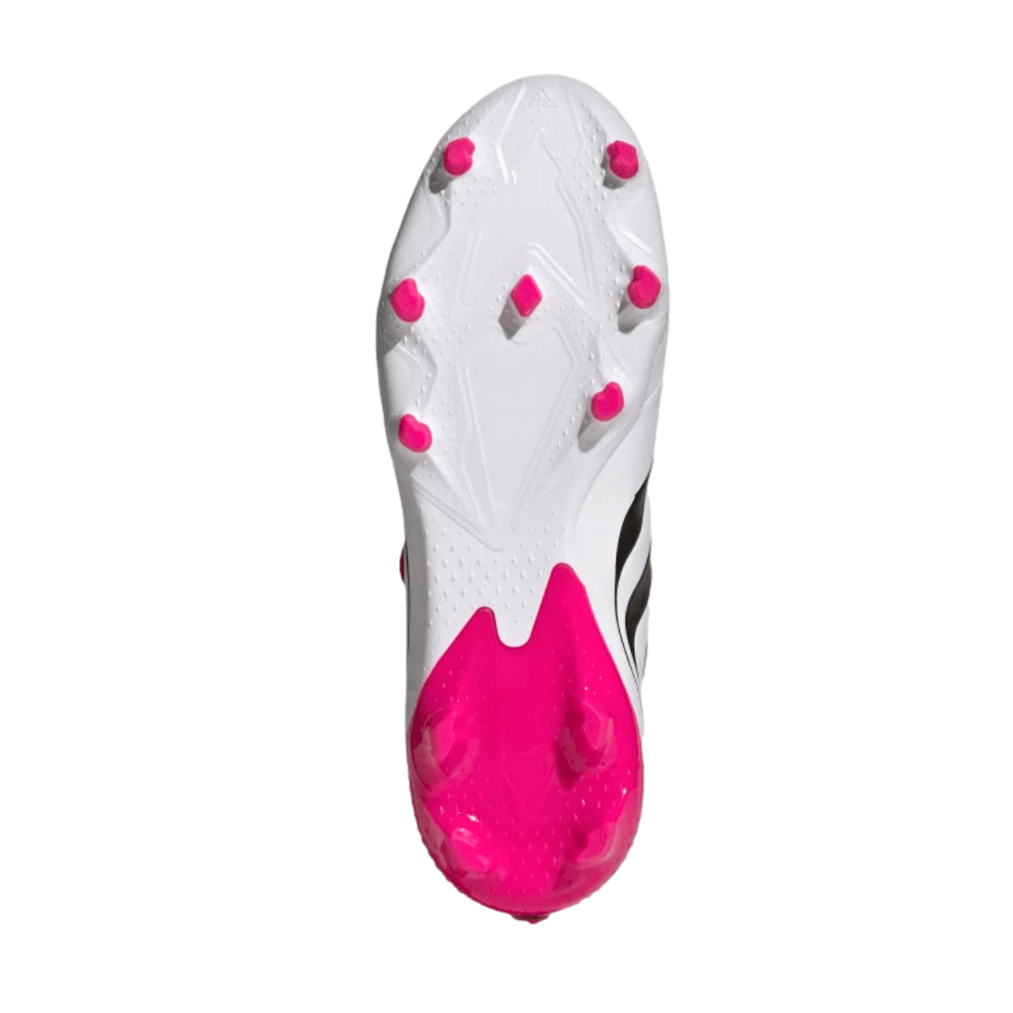 Adidas Predator Precision.3 FG Soccer Cleats - White / Black / Pink