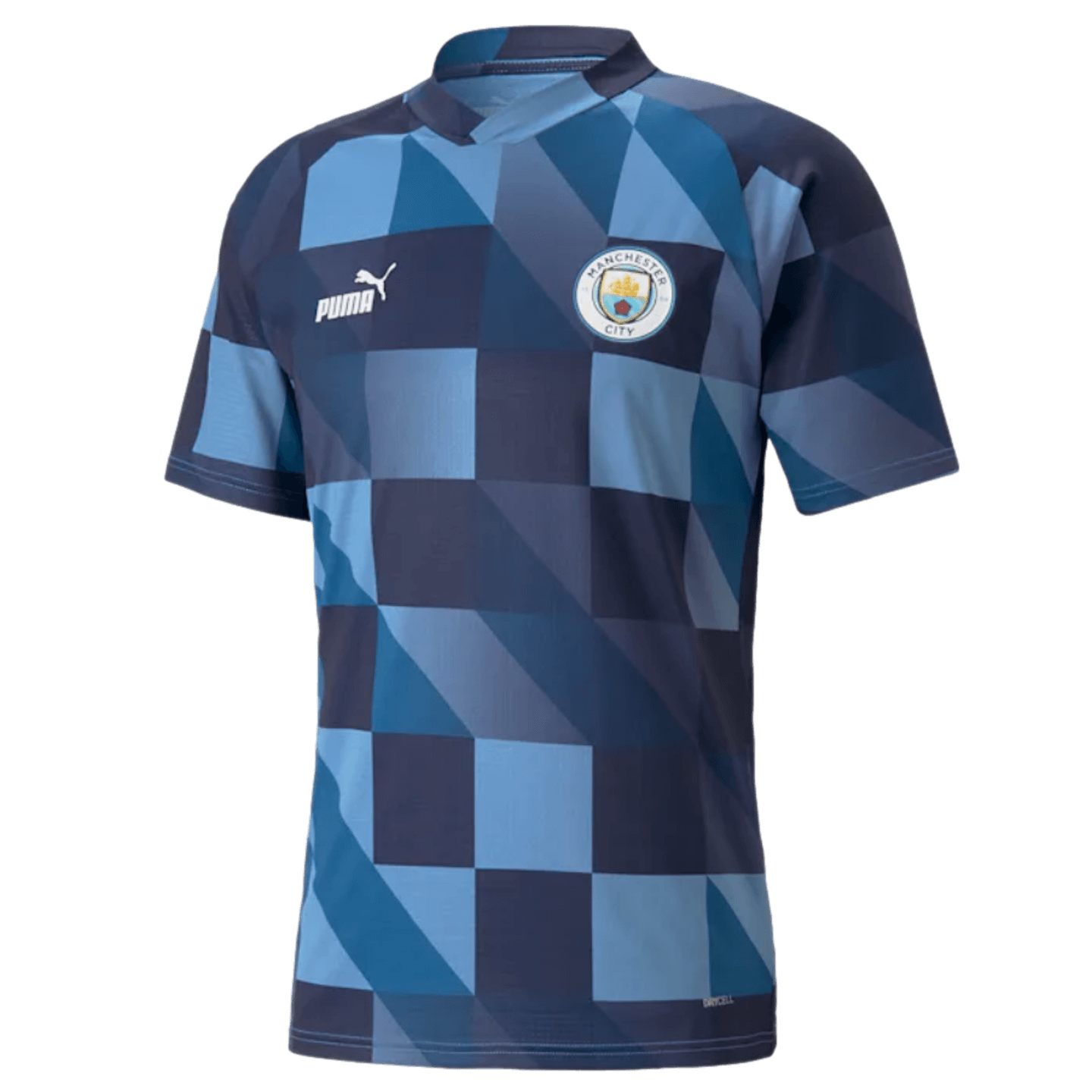 Camiseta de prepartido del Manchester City de Puma