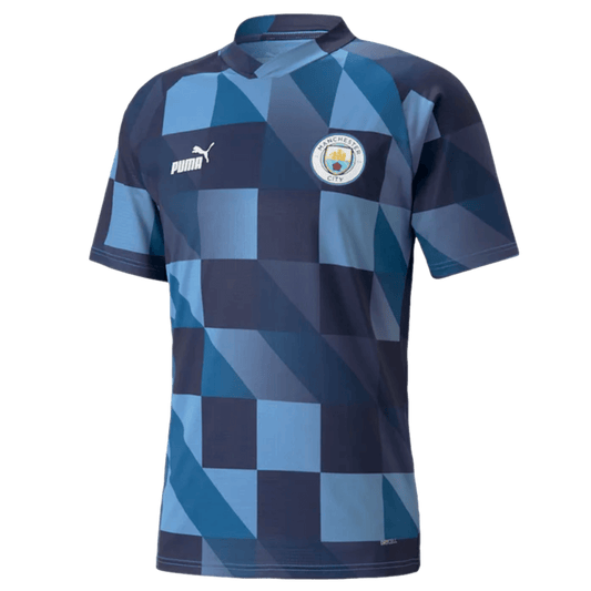 Camiseta de prepartido del Manchester City de Puma