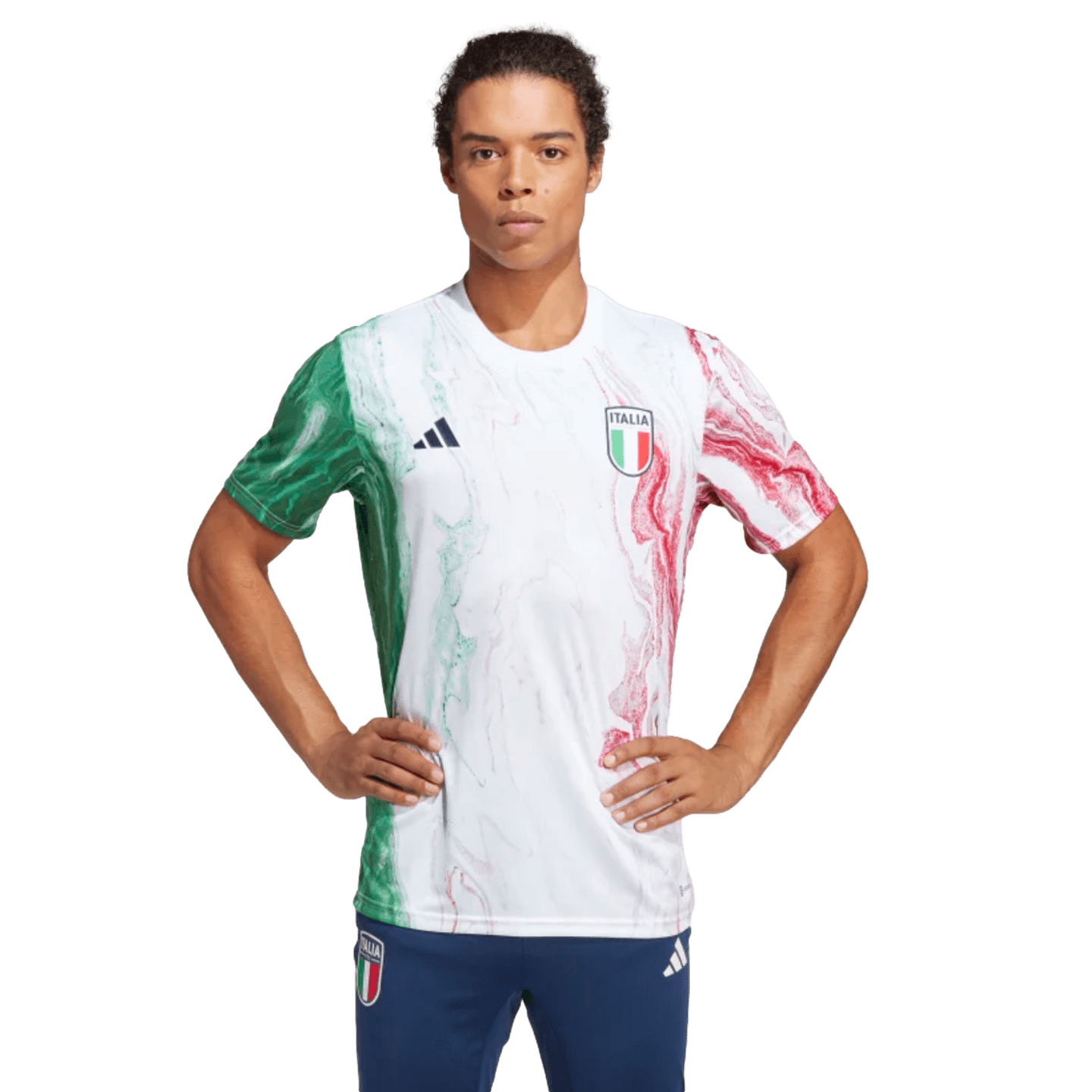 Adidas Italy Pre-Match Jersey