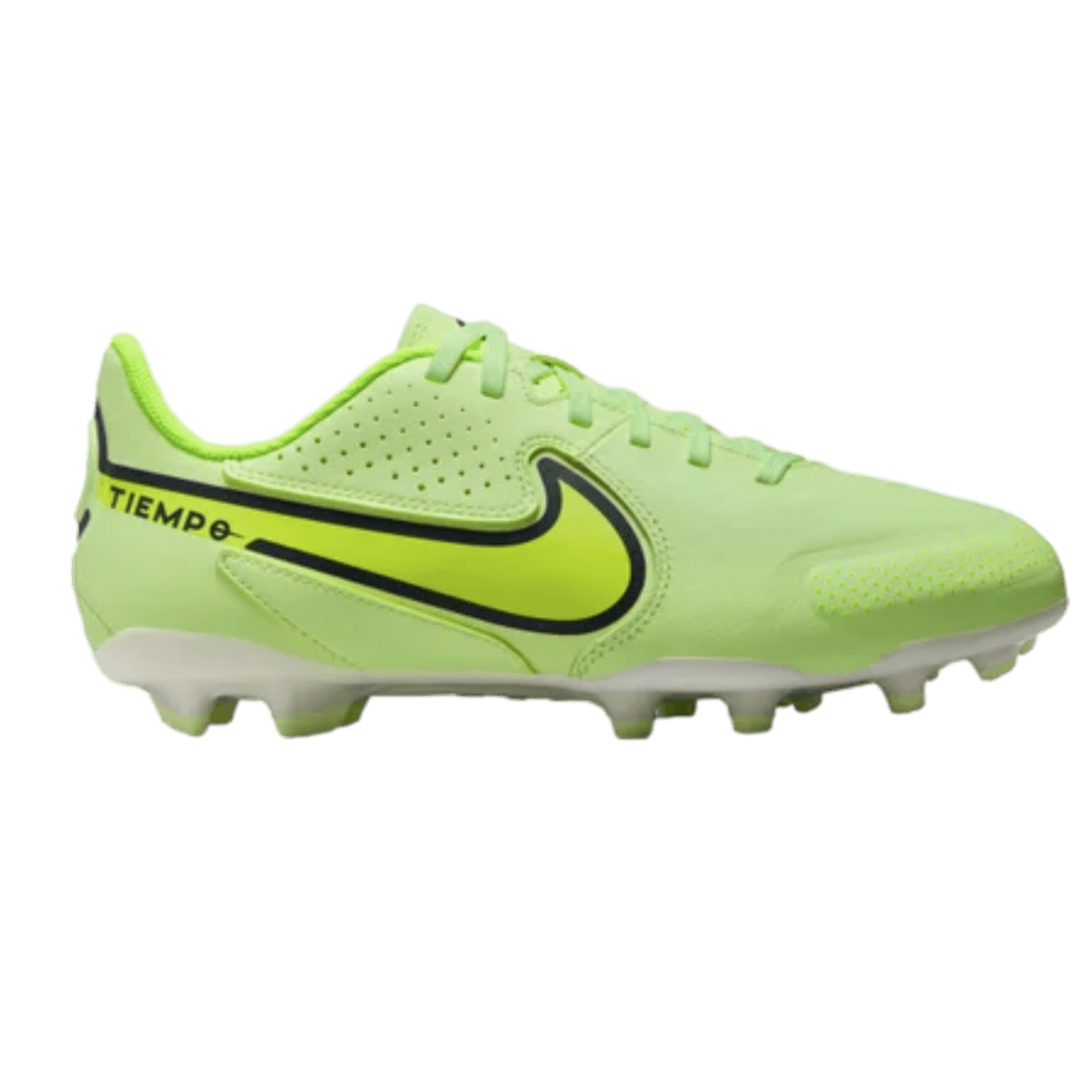 Botas de fútbol para terreno firme para jóvenes Nike Tiempo Legend 9 Academy