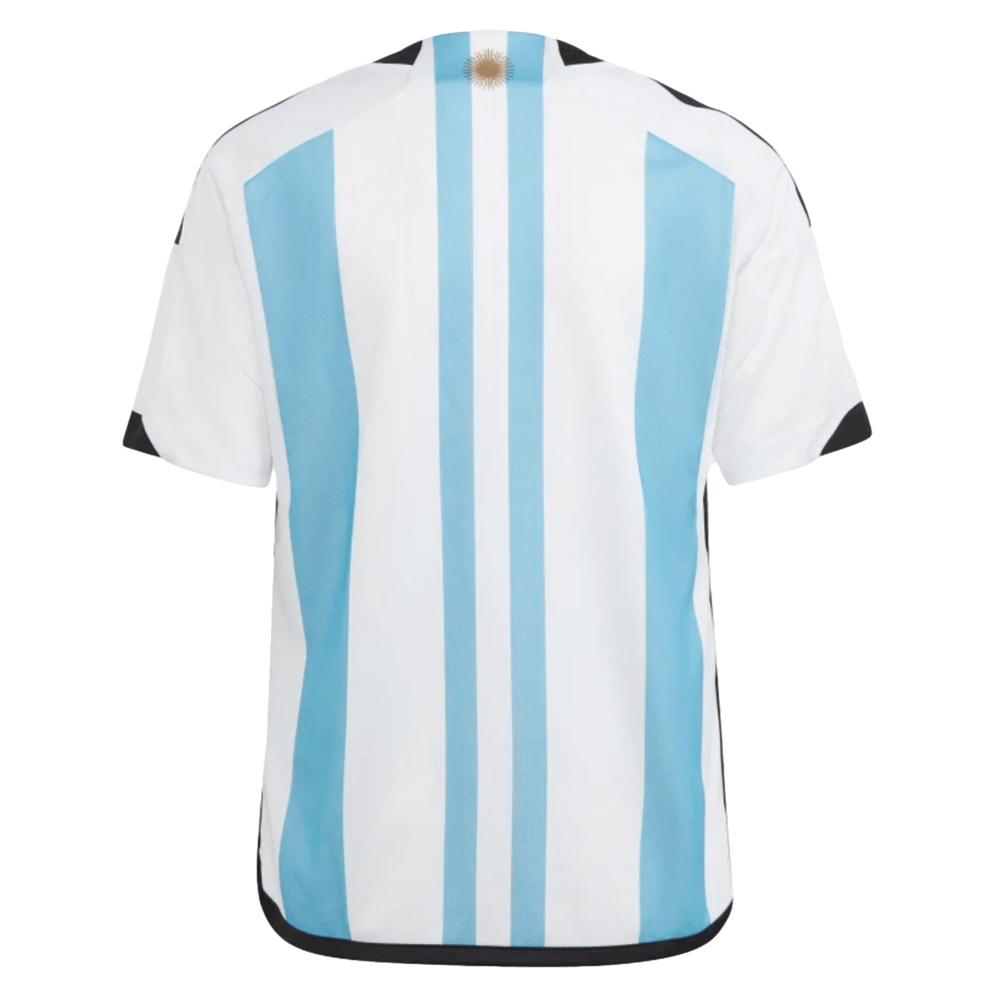 Camiseta local Adidas Argentina 2022 para jóvenes ganadores de 3 estrellas