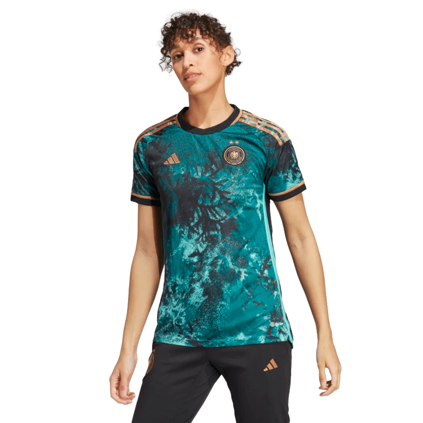 Camiseta visitante de mujer Adidas de Alemania 2023