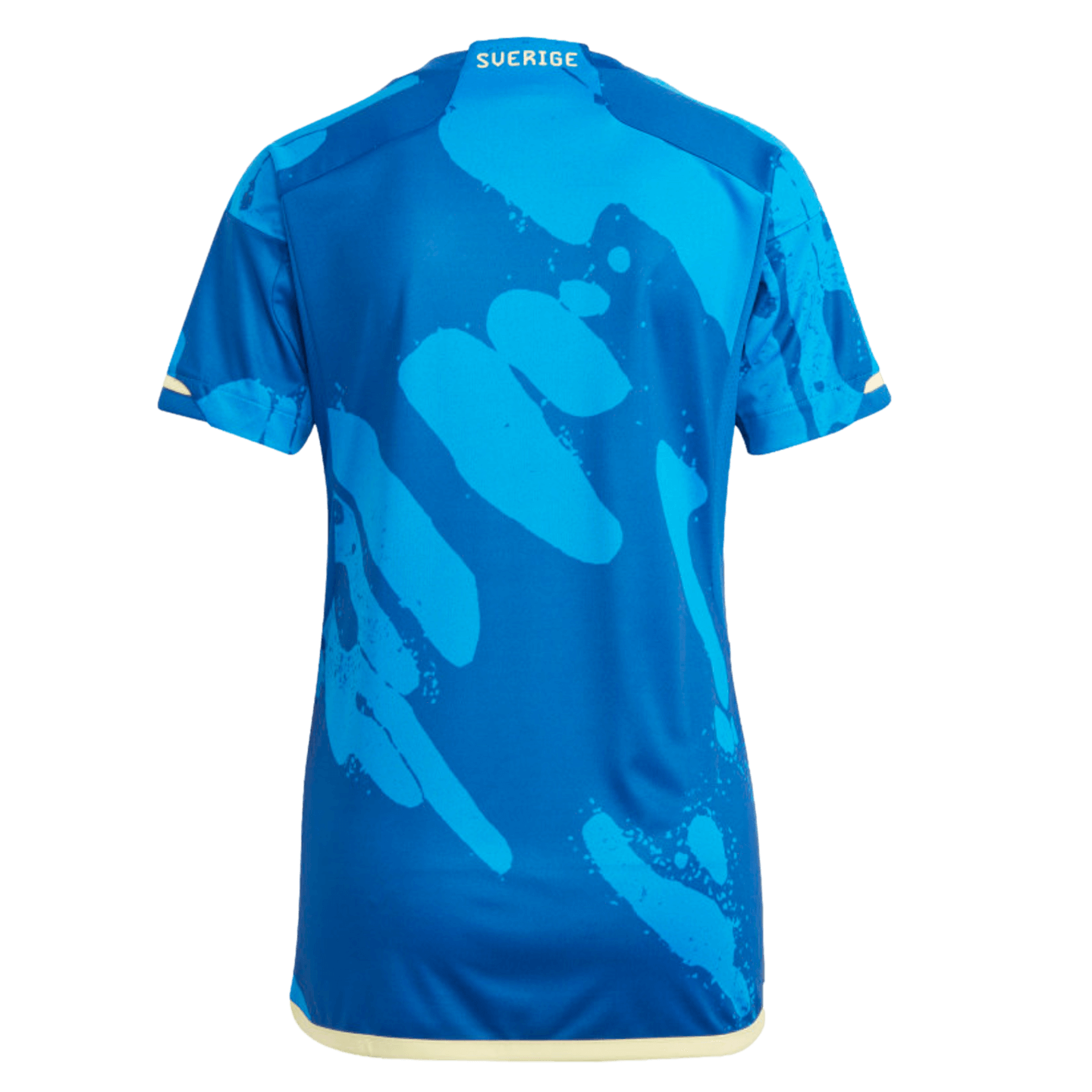 Camiseta de futbol visitante Adidas Suecia 2023 para mujer HT7142 azul