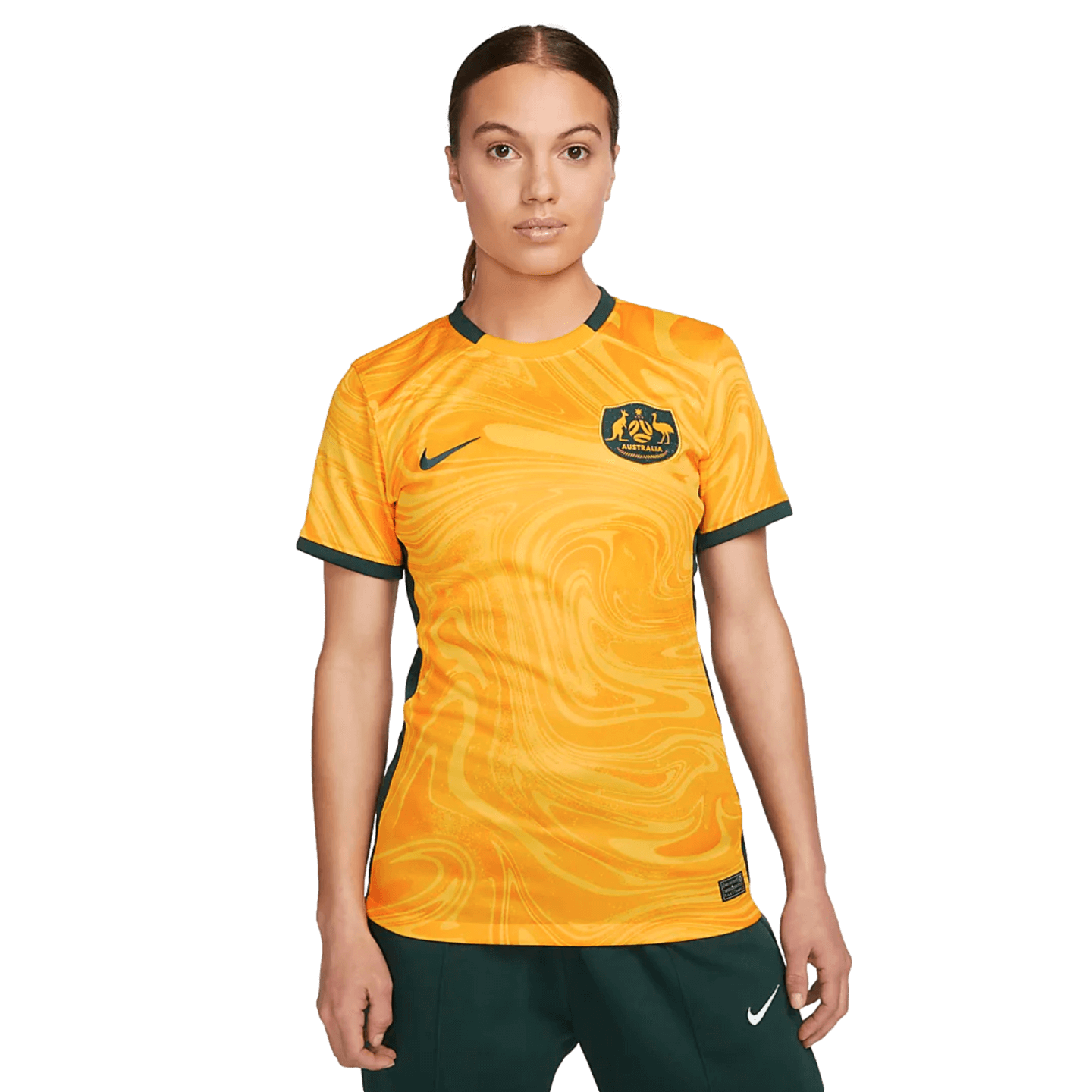 Camiseta local Nike Australia 2023 para mujer