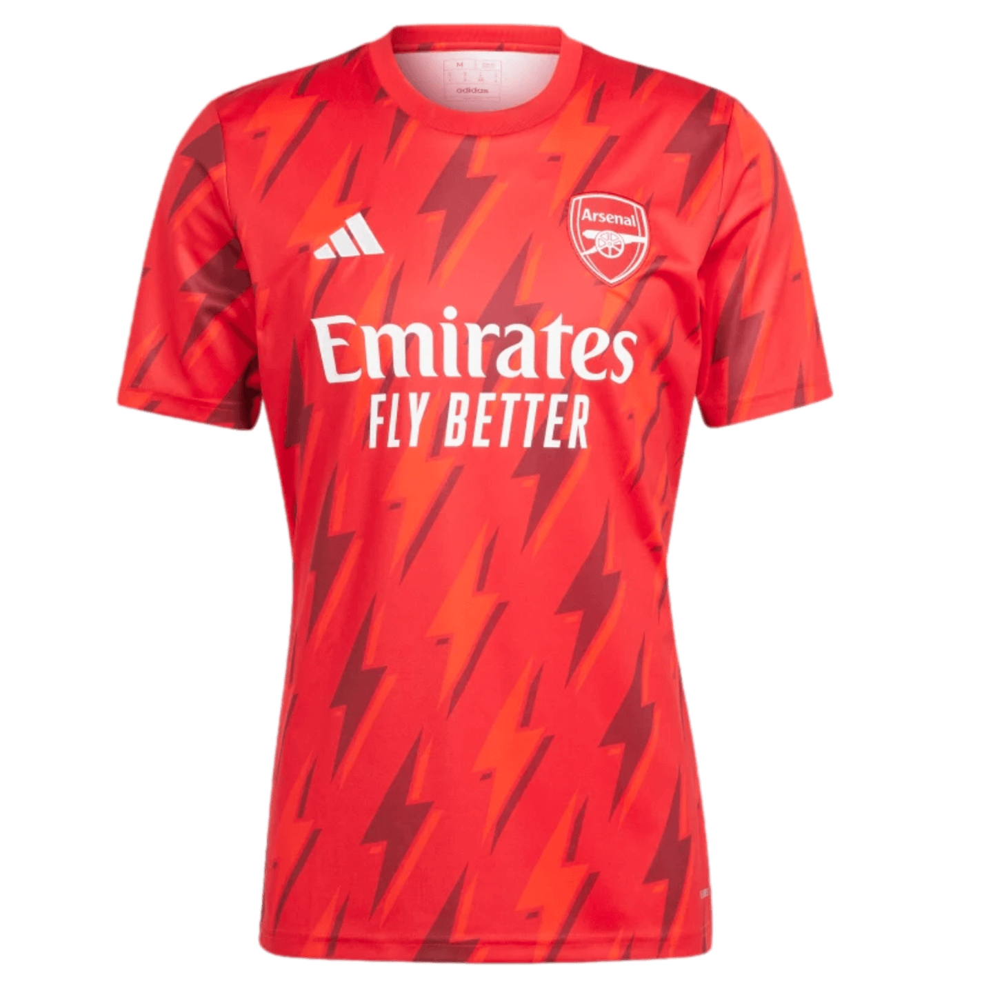 Camiseta prepartido del Arsenal de Adidas