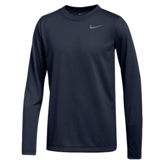 Camiseta de manga larga Nike Dri-FIT para jóvenes