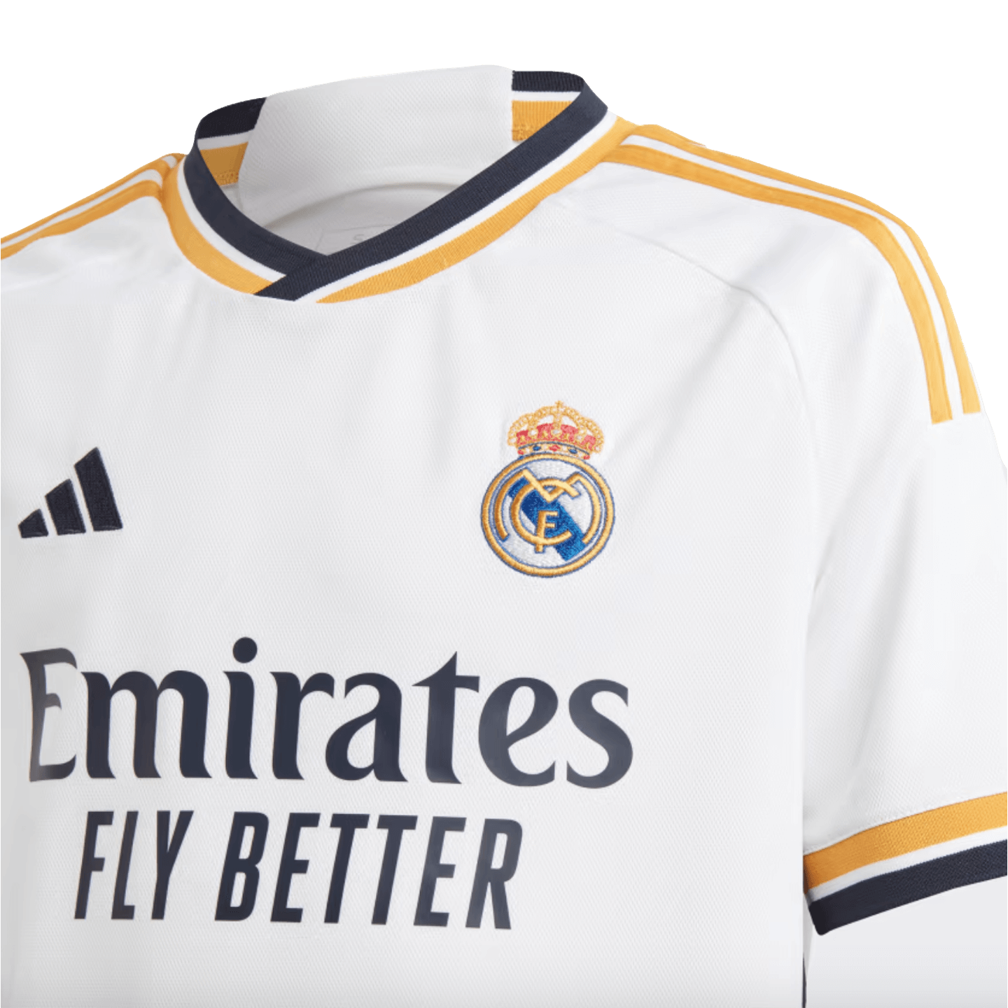 Camiseta local juvenil Adidas Real Madrid 23/24