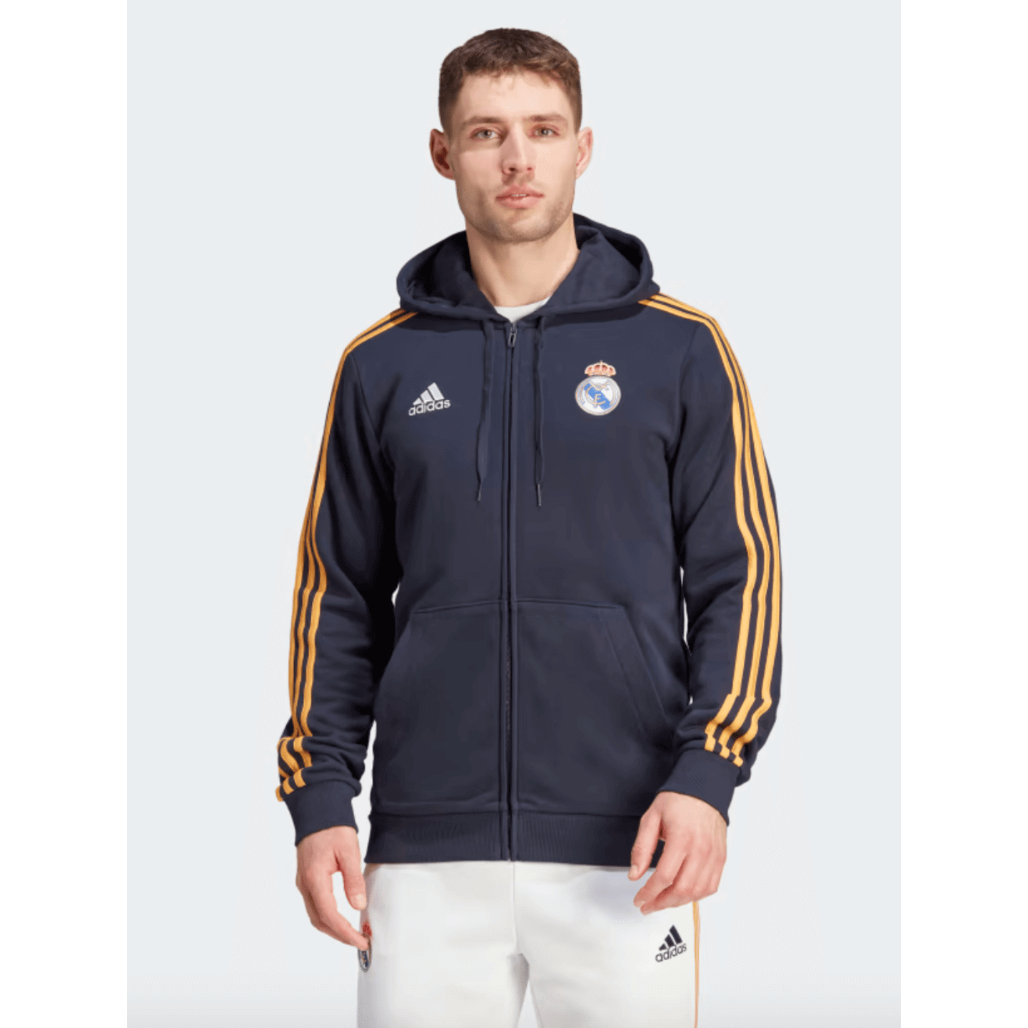 Adidas Real Madrid DNA Full Zip Hoodie