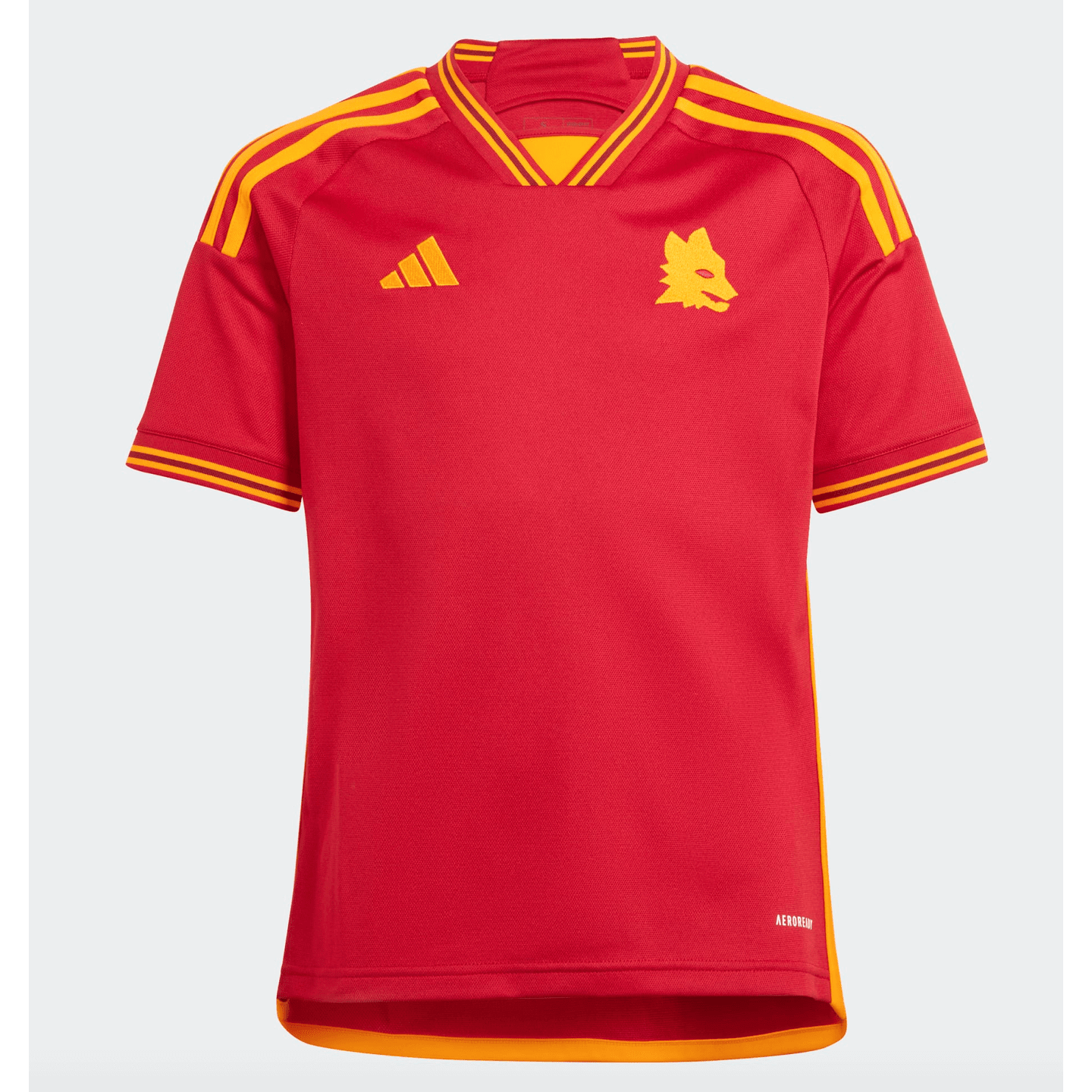 Camiseta local juvenil AS Roma 23/24 de Adidas