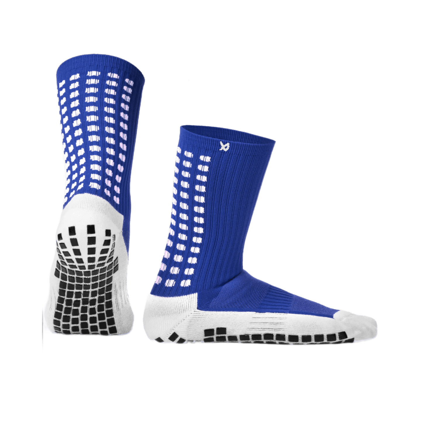 Lux v1.2 Anti Slip Calf Sports Socks - Blue LUXCBLU