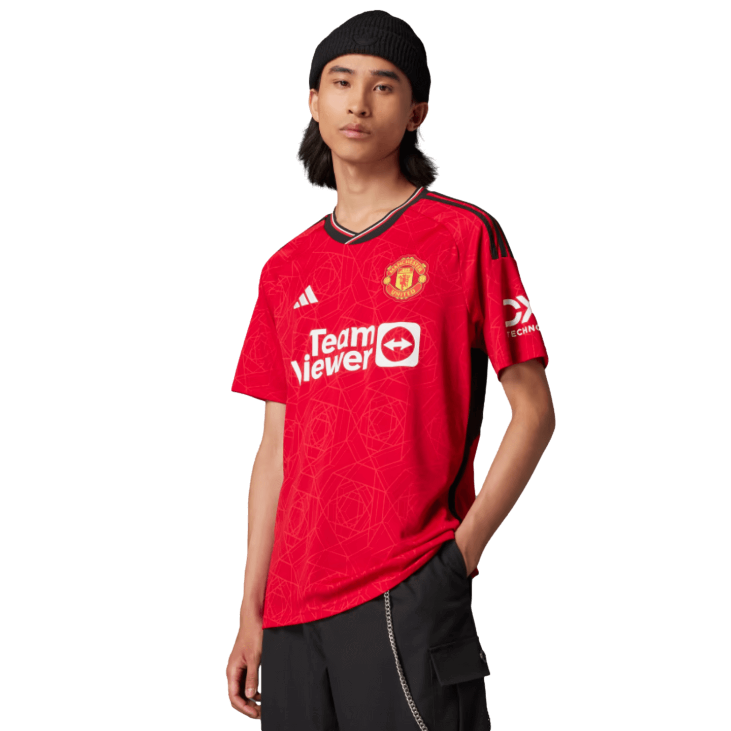 Camiseta local Adidas del Manchester United 23/24