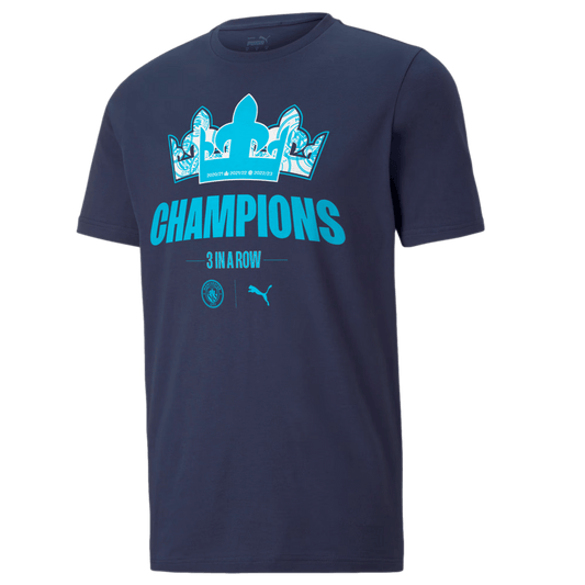 Puma Manchester City 22/23 Premier League Winners Tee