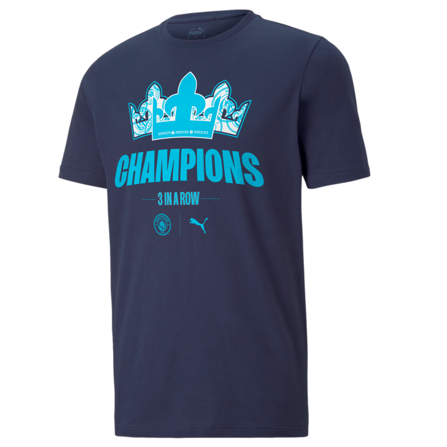 Camiseta de campeón de la Premier League Puma Manchester City 22/23