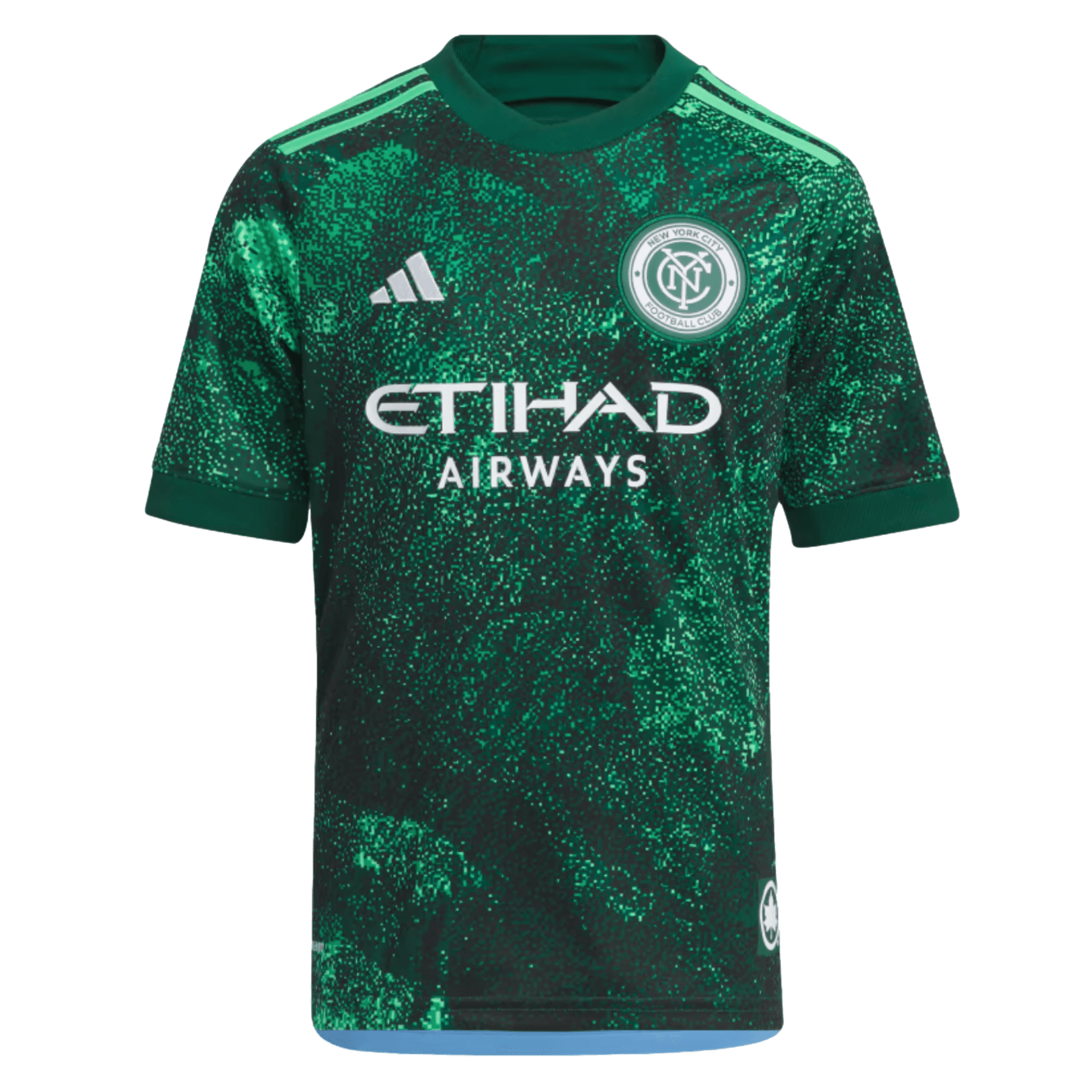 Camiseta juvenil adidas New York City FC 2023 de tercera equipación