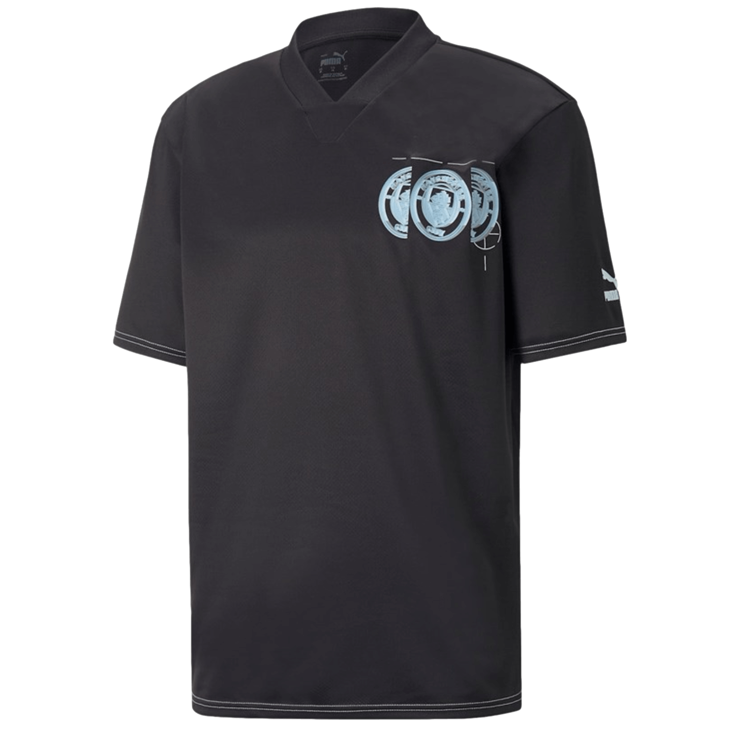 Camiseta con mensaje del Manchester City de Puma