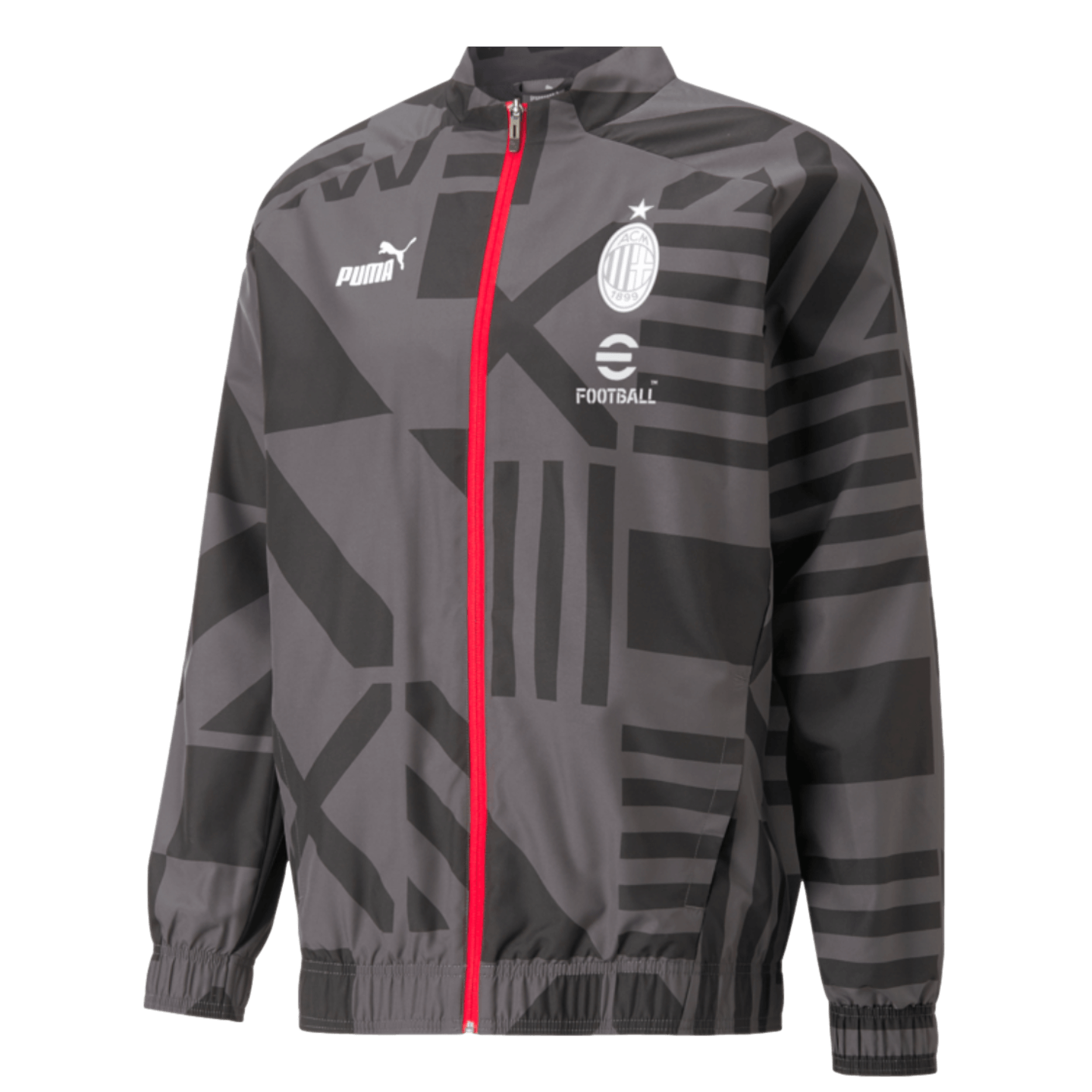 Chaqueta de prepartido del AC Milan de Puma