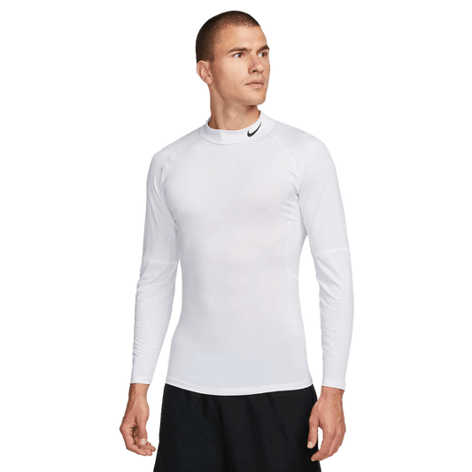 Nike Pro Mock Neck Long Sleeve Tee FB7908-100