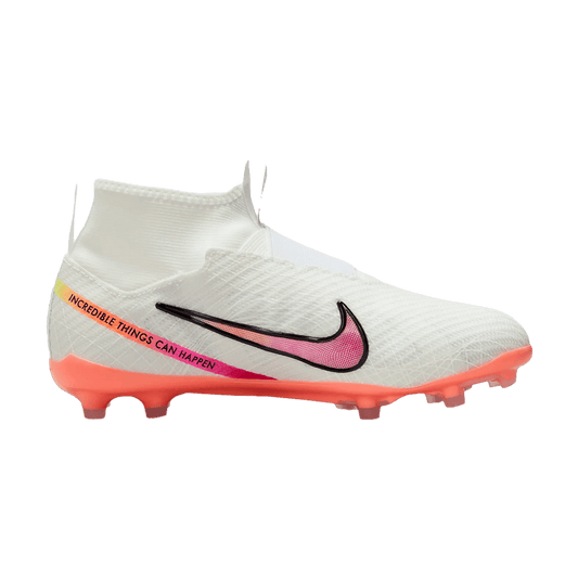 Botas de fútbol para terreno firme Nike Zoom Mercurial Superfly 9 Elite MR Rashford para jóvenes