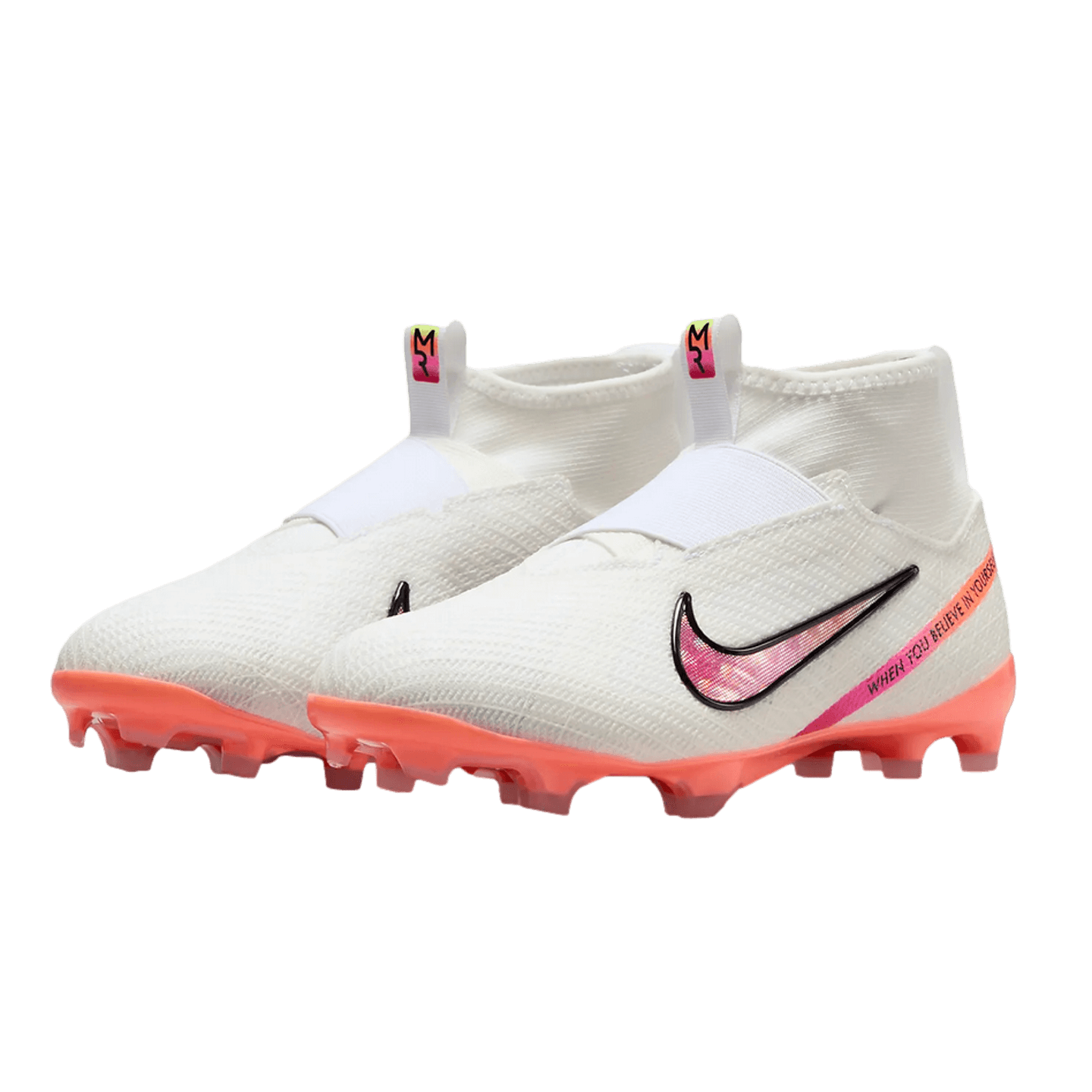 Botas de fútbol para terreno firme Nike Zoom Mercurial Superfly 9 Elite MR Rashford para jóvenes