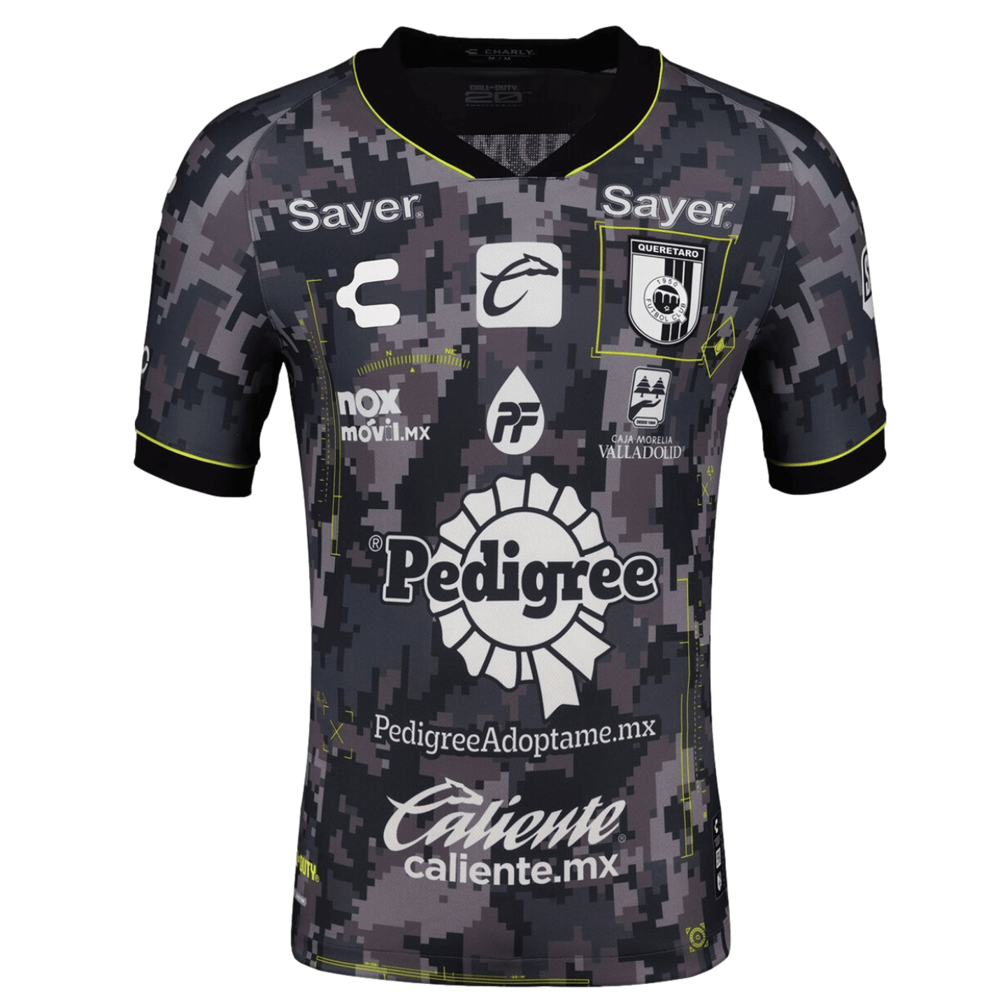 Jersey de edición especial de Charly Queretaro x Call of Duty 23/24 de tercera generación