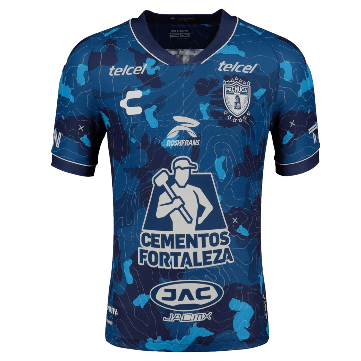 Camiseta de edición especial de Charly Pachuca x Call of Duty 23/24 de tercera generación