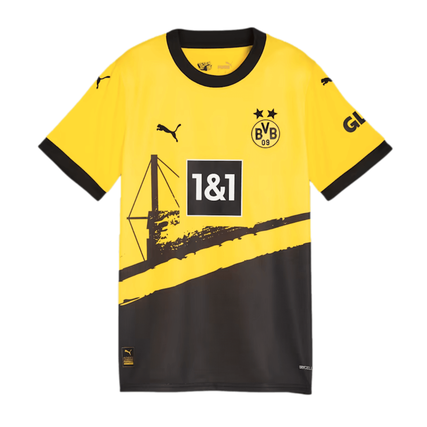 Camiseta local juvenil Puma del Borussia Dortmund 23/24