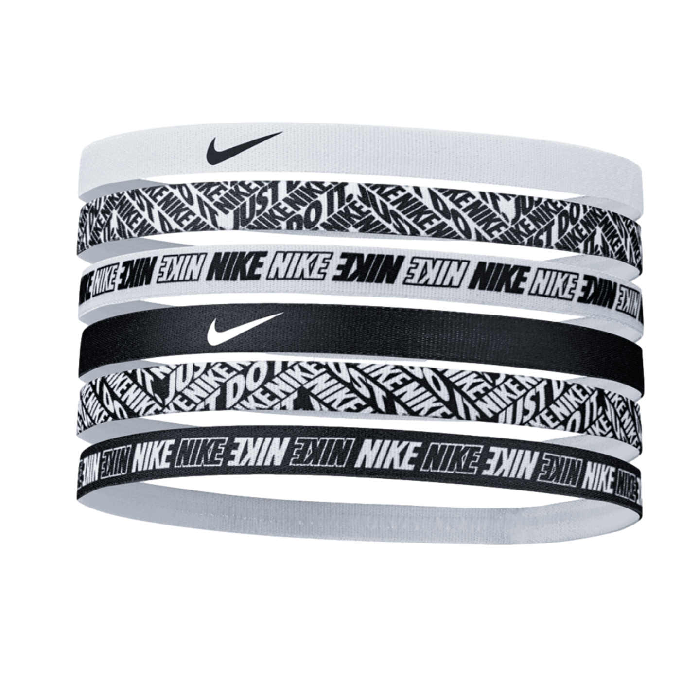 Nike Printed Headbands (6 Pack)