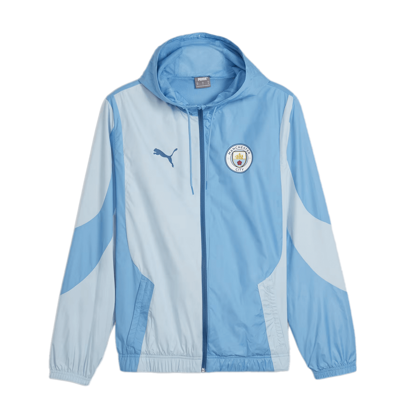 Chaqueta tejida de prepartido del Manchester City de Puma