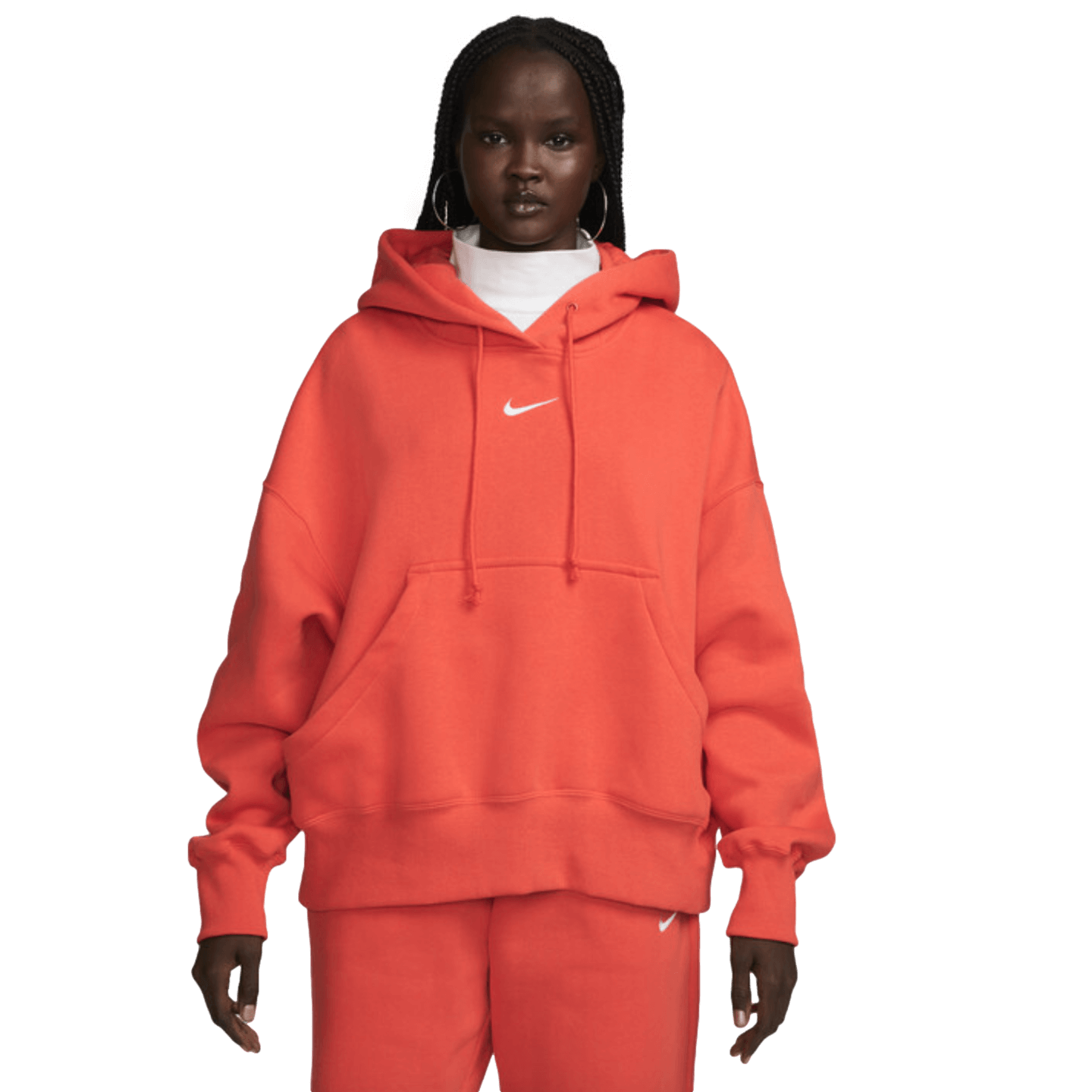 Sudadera con capucha extragrande Nike Sportswear Phoenix Fleece para mujer