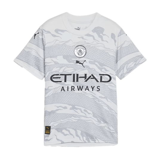 Camiseta juvenil Puma del Manchester City del año del dragón