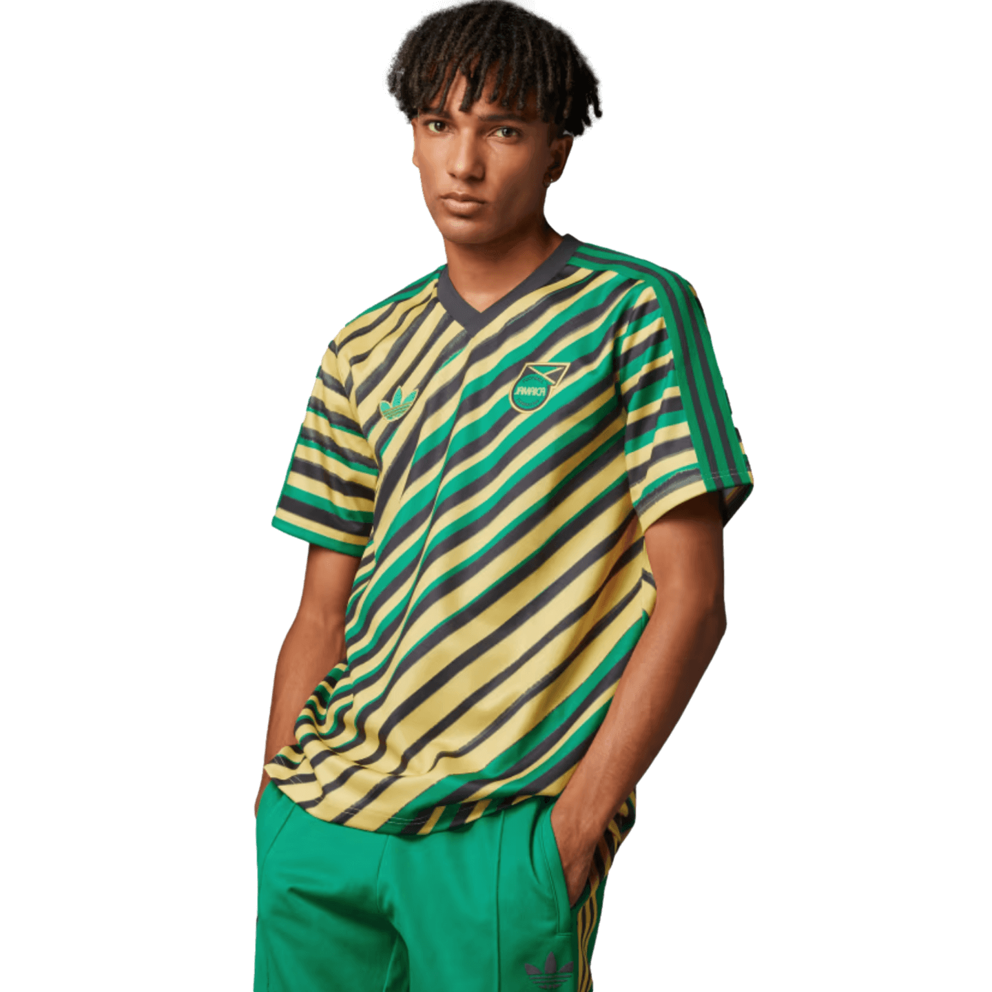 Camiseta adidas Jamaica Originals con trébol