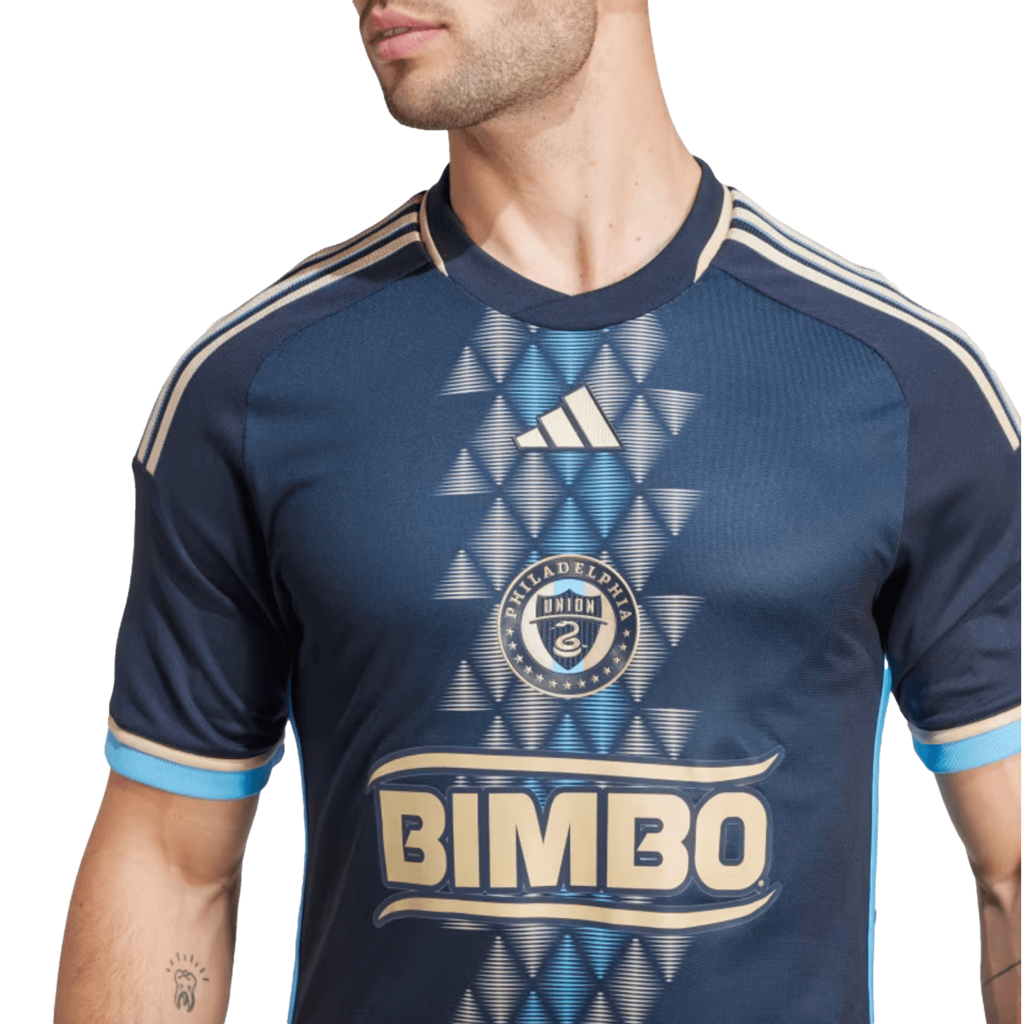 Camiseta local auténtica de la Philadelphia Union 24/25 de Adidas